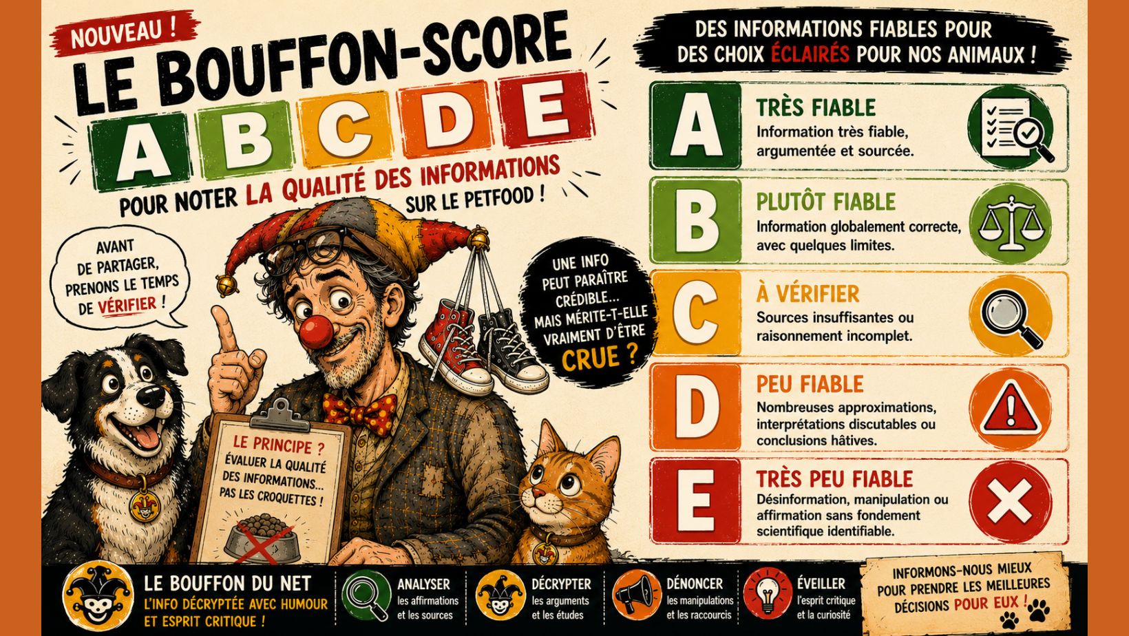Création du Bouffon-score ABCDE